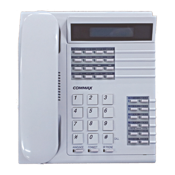 Commax CDS-2AG User Manual