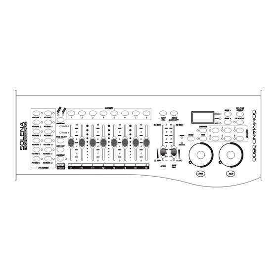 Solena COMMAND 3500 User Manual