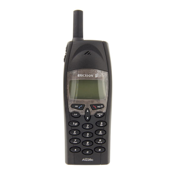Ericsson A1228c User Manual