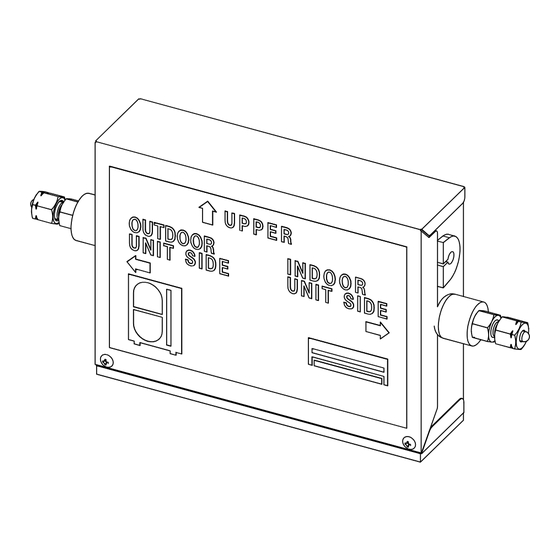 Toshiba RBM-PMV0361E Installation Manual