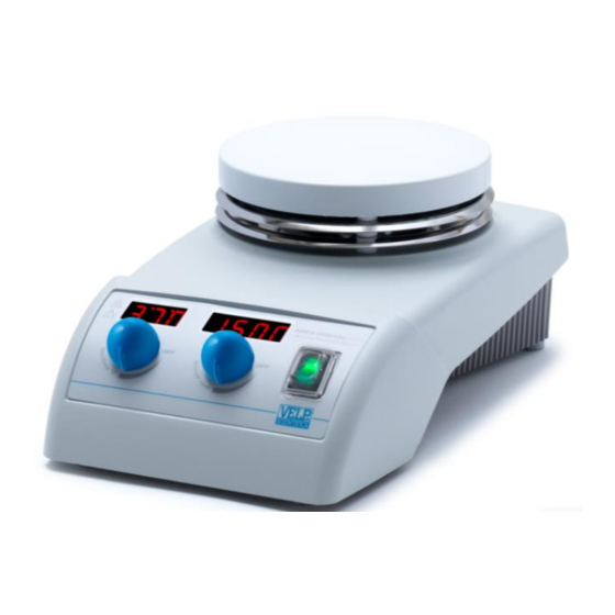 Velp Scientifica AREX DIGITAL PRO F20500410 Instruction Manual