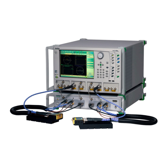 Anritsu VectorStar ME7838A Quick Start Manual