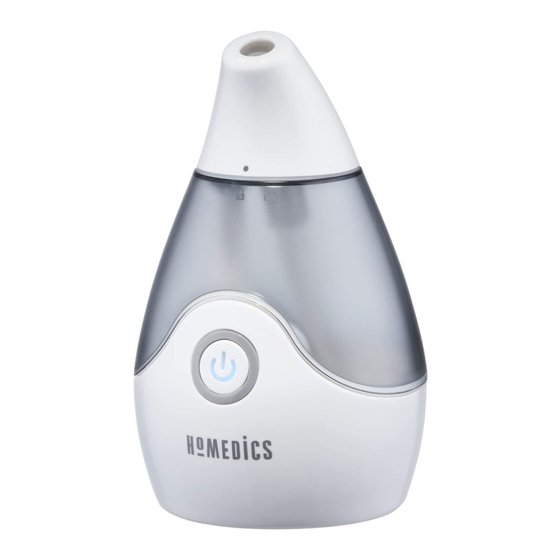 HoMedics UHE-CM15 Instruction Manual And  Warranty Information
