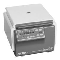 Helmer UltraCW Operation Manual