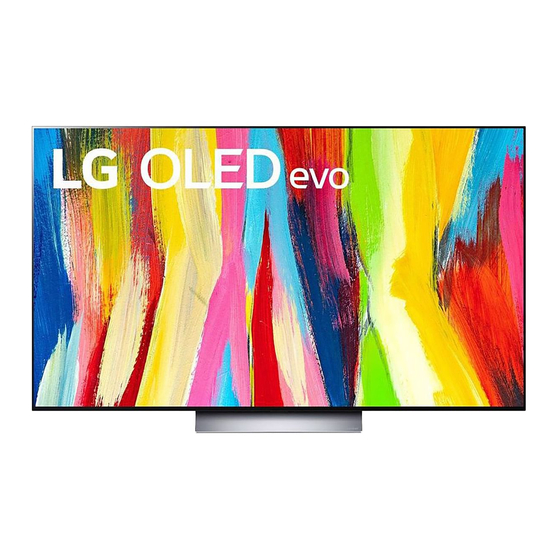 LG OLED55C2 Series Quick Start Manual