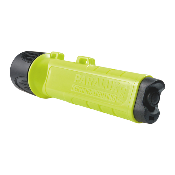 PARALUX PX1 Quick Start Manual