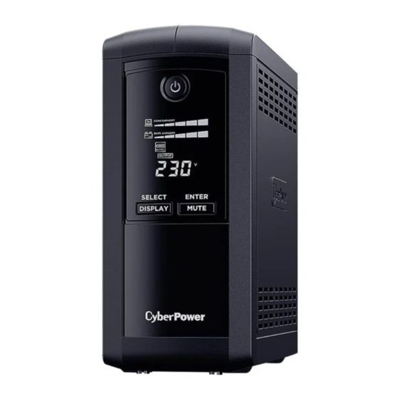 CyberPower VP700EILCD User Manual