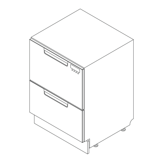 Fisher & Paykel DOUBLE DISHDRAWER DD24DA9 Installation Manual