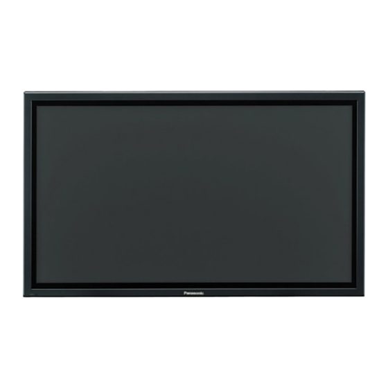 Panasonic TH-65PF12EK Service Manual
