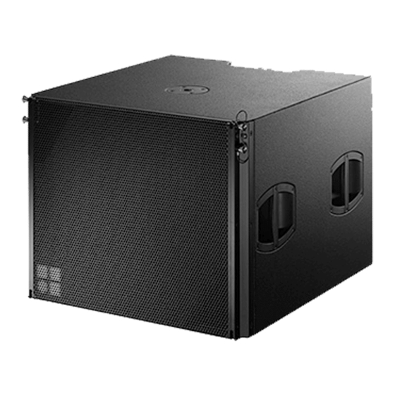 d&b audiotechnik Y-SUB User Manual
