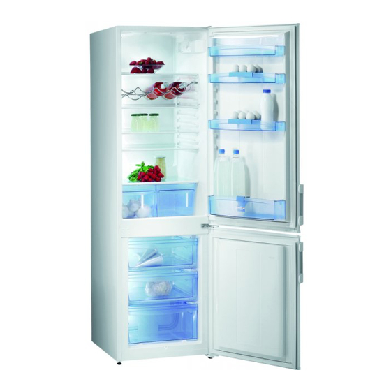 Gorenje RK 4200 W Operating	 Instruction