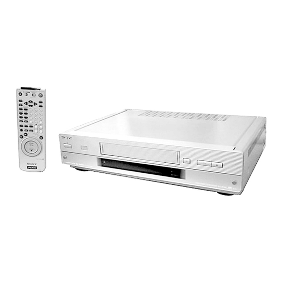 Sony SLV-SF900 Service Manual