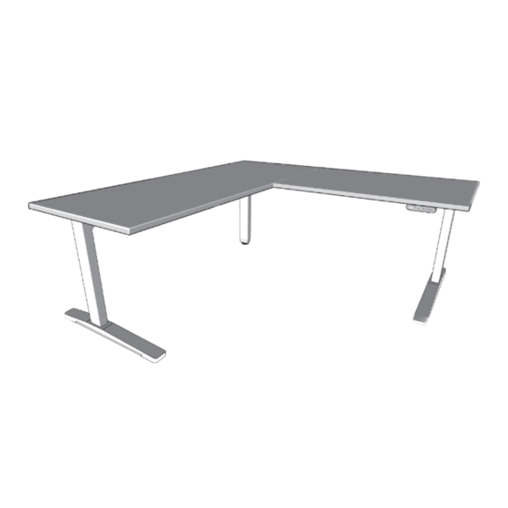 Uplift Desk Laminate Assembly Instructions Manual