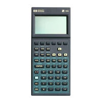 HP 38g - Graphing Calculator Frequently Asked Questions