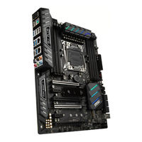 MSI X299 SLI PLUS Manual