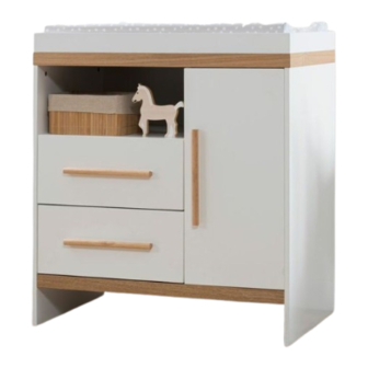 Mocka Alta Change Table Assembly Instructions Manual