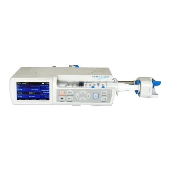Smiths Medical Graseby C9 Quick Reference Manual