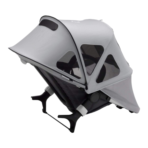 User Manuals: Bugaboo breezy sun Canopy