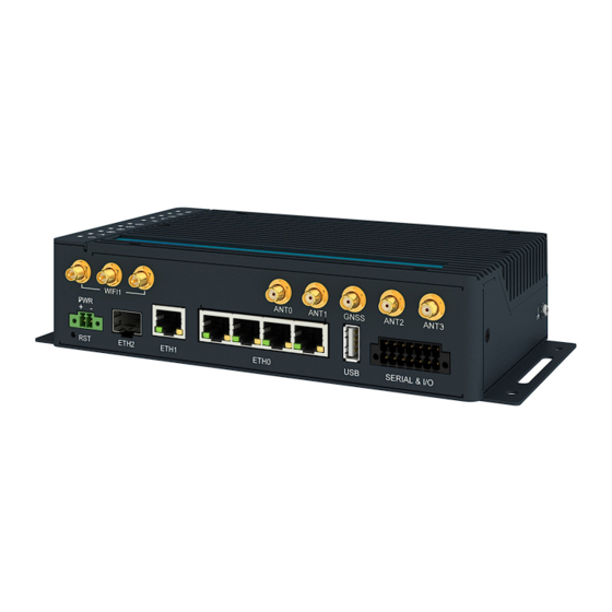 Advantech ICR-4453W Start Manual