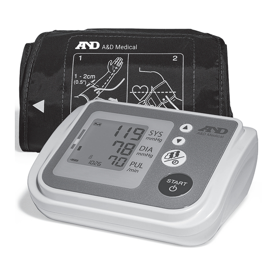 A&D PREMIUM UA-767FAM Series Instruction Manual