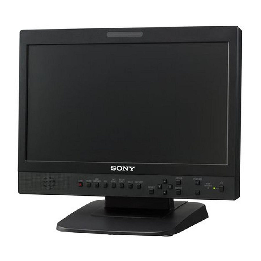 Sony LMD-1510W Brochure