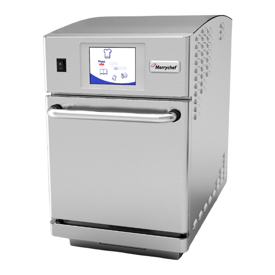 Merrychef eikon e2 Per Oven Quick Start Manual