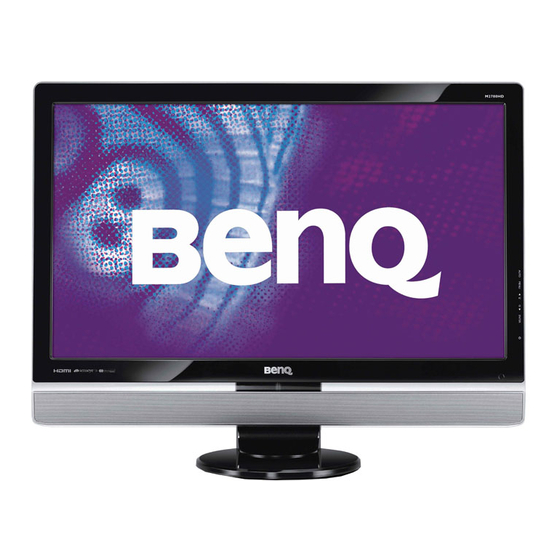 BenQ M2700HD User Manual