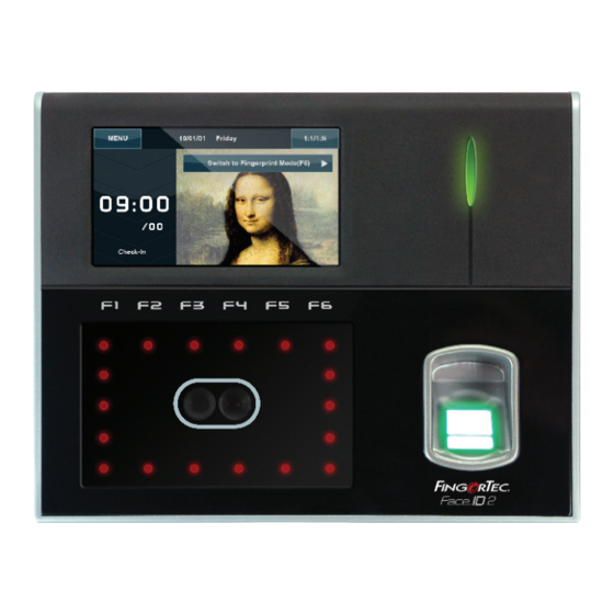 FingerTec FaceID 2 User Manual