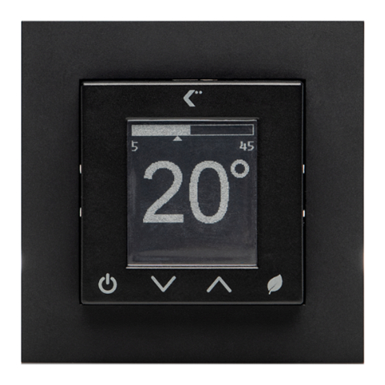 SiKom ECO Thermostat EP 10A Black Installation And User Manual