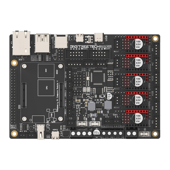 BIGTREETECH MANTA M5P V1.0 User Manual