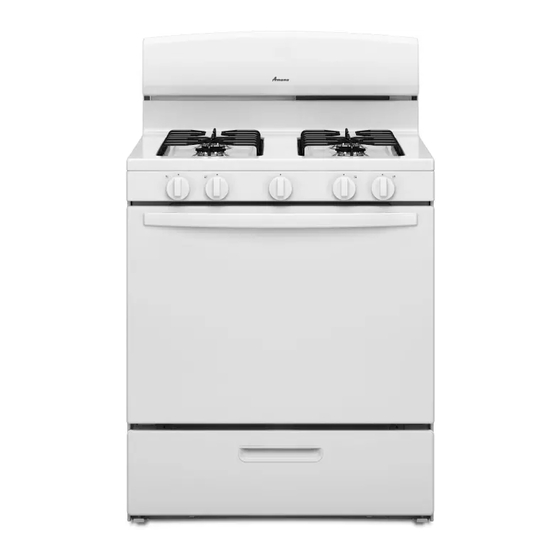Amana AGR4230BAB Use & Care Manual
