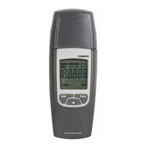 Velleman DVM8030 User Manual
