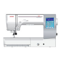 Janome Horizon Memory Craft 8200 QCP Special Edition Instruction Book