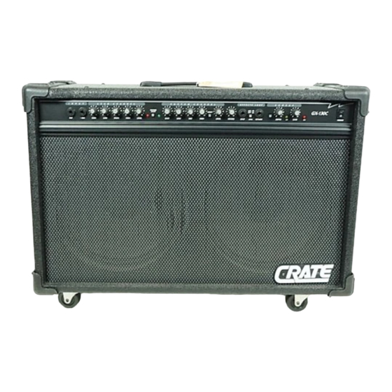 Crate GX-130C Quick Start Manual