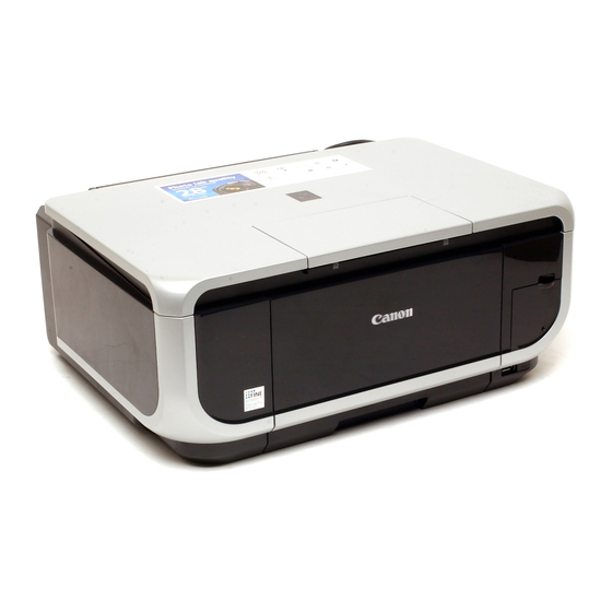 Canon PIXMA MP600R Quick Start Manual
