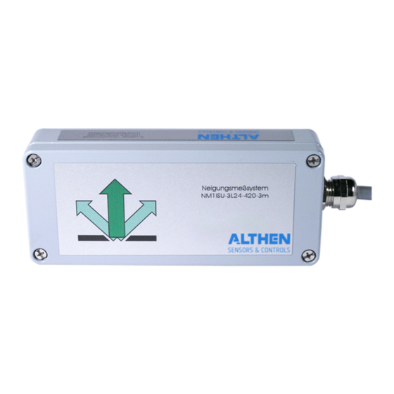 ALTHEN NM1-ISU-IP-3L-24 Series Manuals