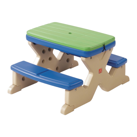 Step2 Picnic Play Table 798700 Assembly