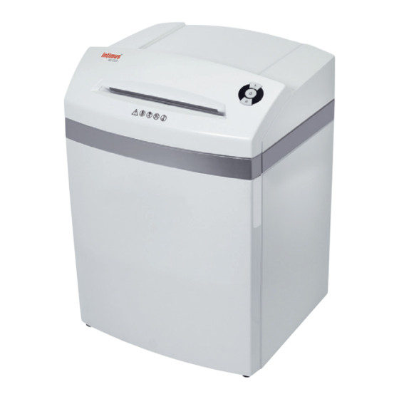Martin Yale Intimus 60 Operating Manual