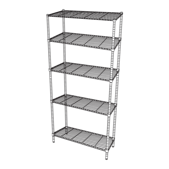AmazonBasics B01M0A4B9M Shelving Unit Manuals
