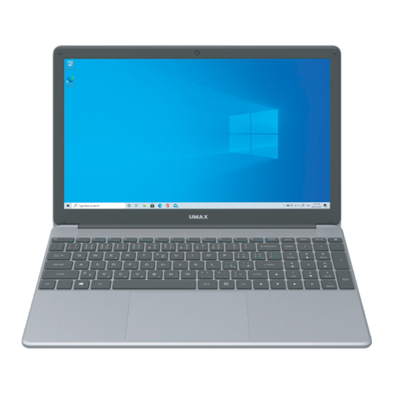 UMAX Technologies visionbook 15Wr Plus Manual