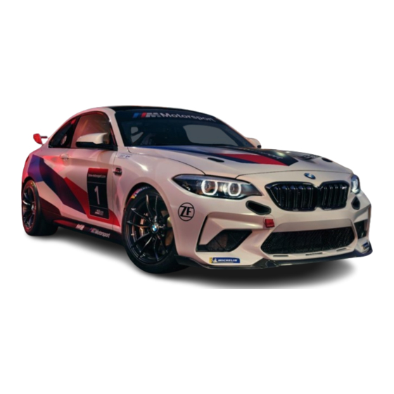 BMW M2 CS RACING 2020 Driver Manual