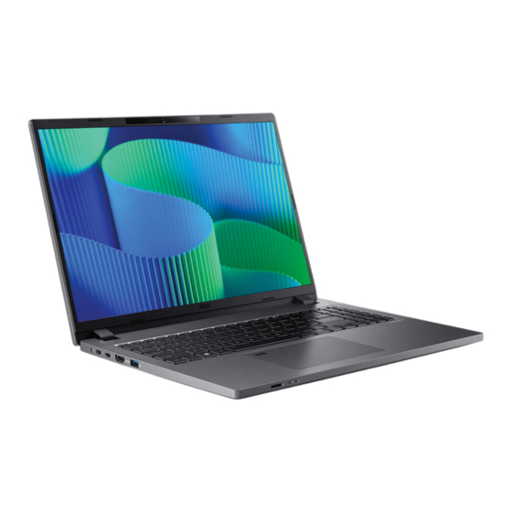Acer TravelMate P2 16 User Manual