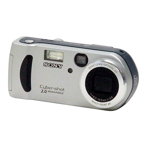 Sony DSC-P51M Service Manual