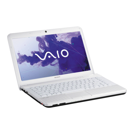 Sony Vaio VPCEG Series Service Manual