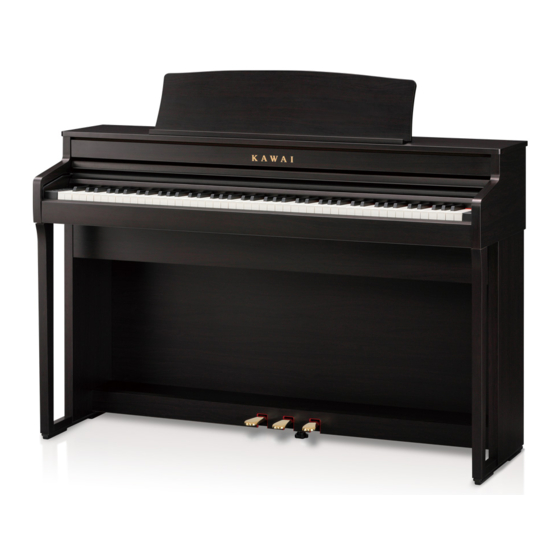 KAWAI CA49 SOFTWARE UPDATE Pdf Download ManualsLib