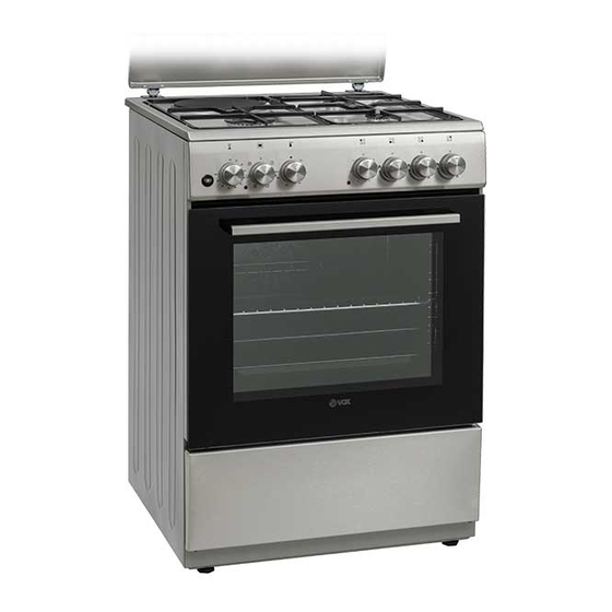 VOX electronics GTR6315W Combined Cooker Manuals