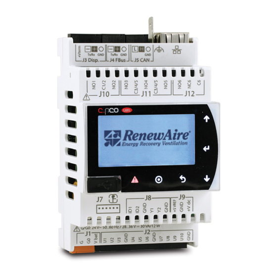 RenewAire HE-Series Installation, Operation And Maintenance Manual