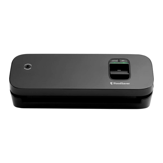 FoodSaver VS1100 Series Quick Start Manual