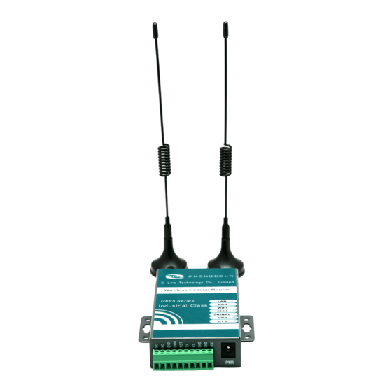 E-Lins H685 Quick Start Manual