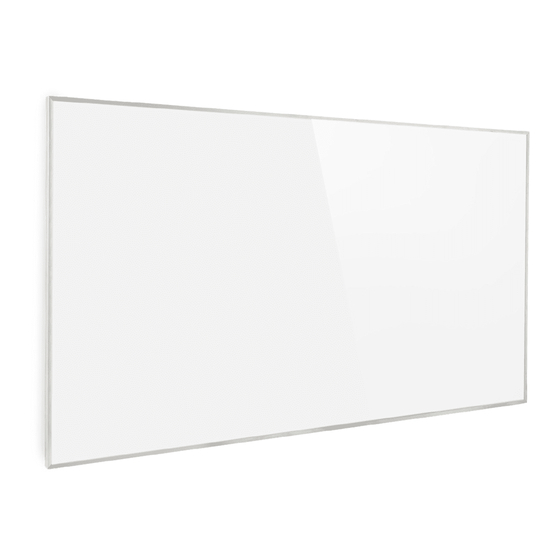 User Manuals: Klarstein WONDERWALL 60 Heating Panel